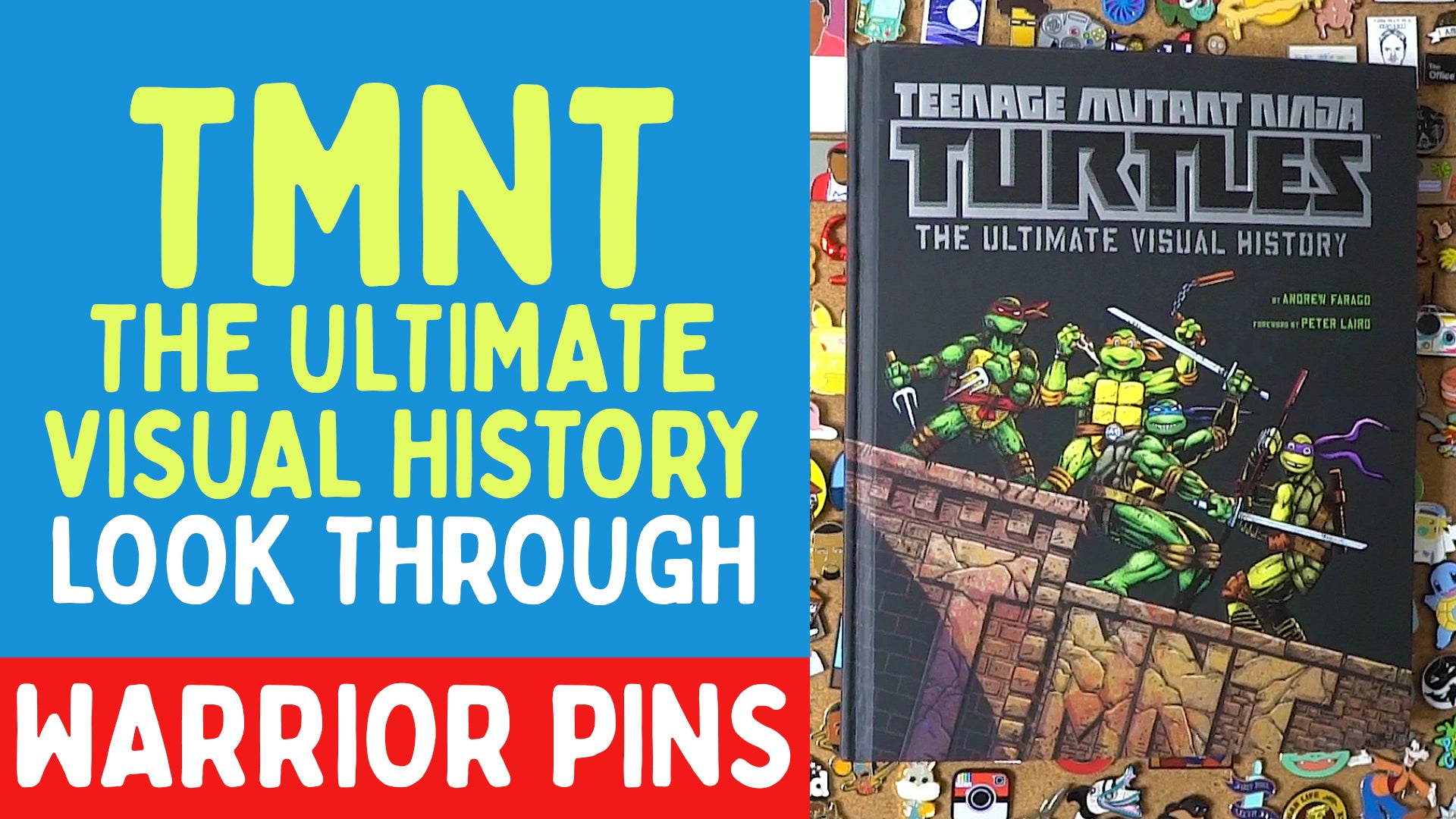 TMNT: The Ultimate Visual History Book (Look Through)