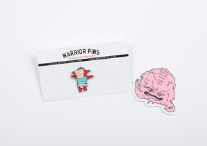Morty Jr Pin - Warrior Pins