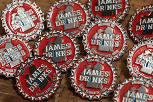 James Drinks Pins - Warrior Pins