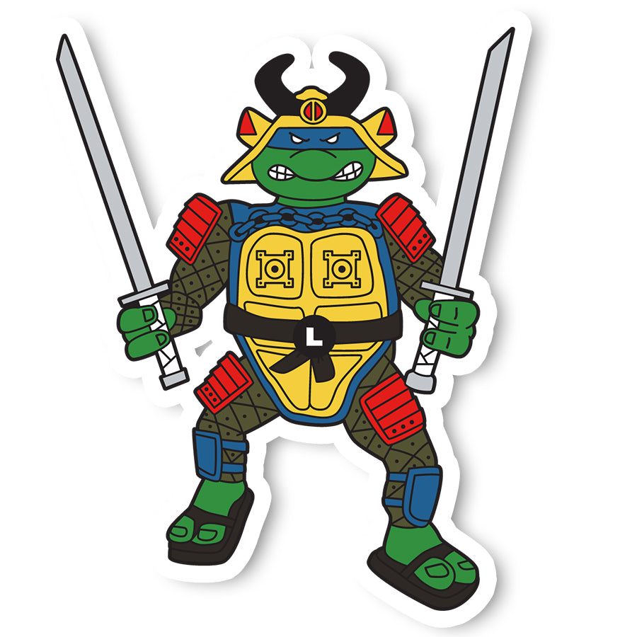 Blue Turtle Sewer Samurai Sticker