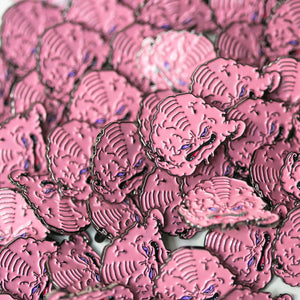 Alien Brain Pin - Warrior Pins