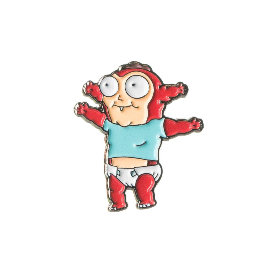 Morty Jr Pin - Warrior Pins