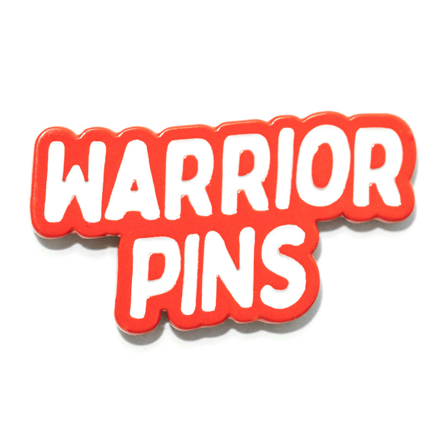 Warrior Pins Logo Pin